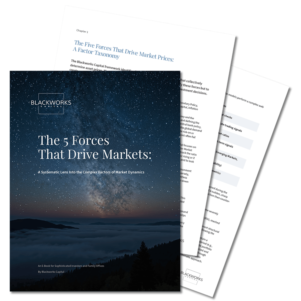The 5 Forces That Drive Markets: A Framework for Systematic Investors